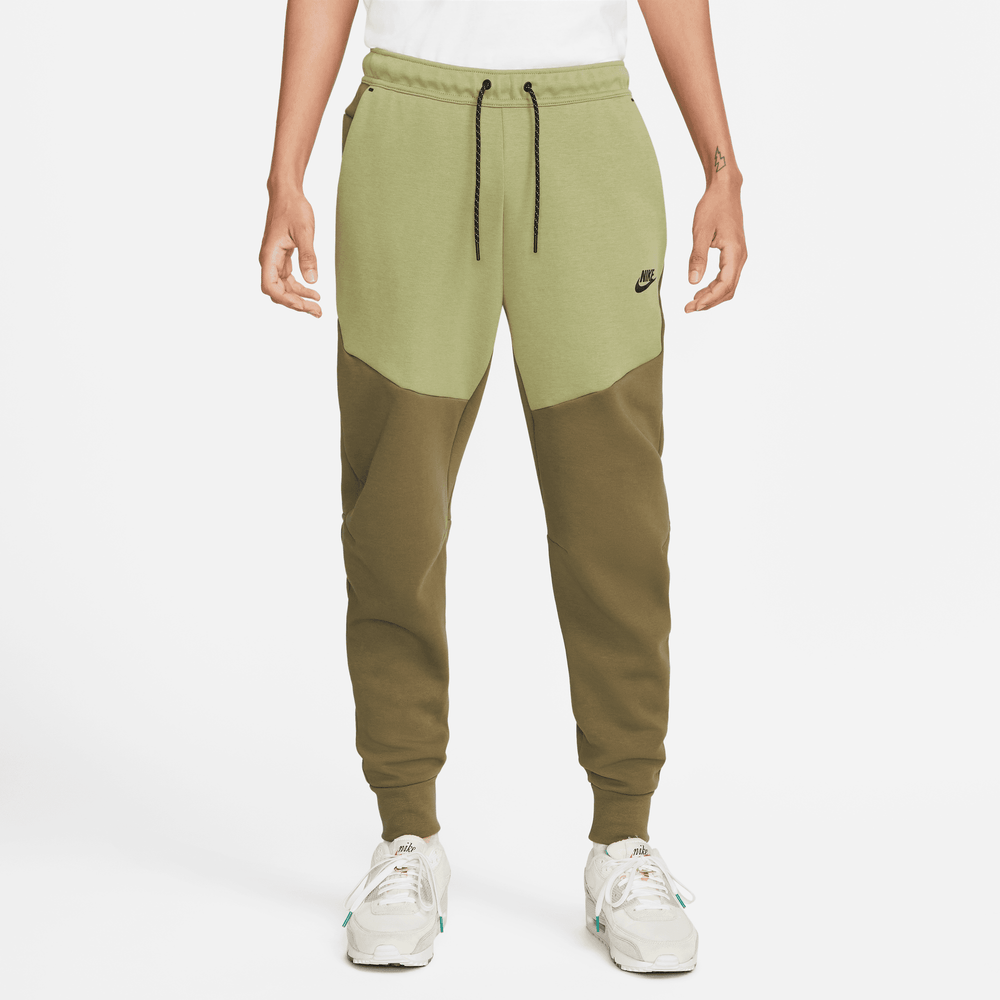 Nike Sportswear Tech Fleece Green Joggers – Puffer Reds