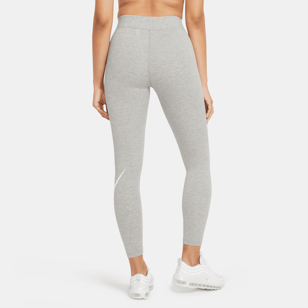 NIKE - leggins ragazza favorite gx3 CARBON HEATHER/WHITE - Leggings