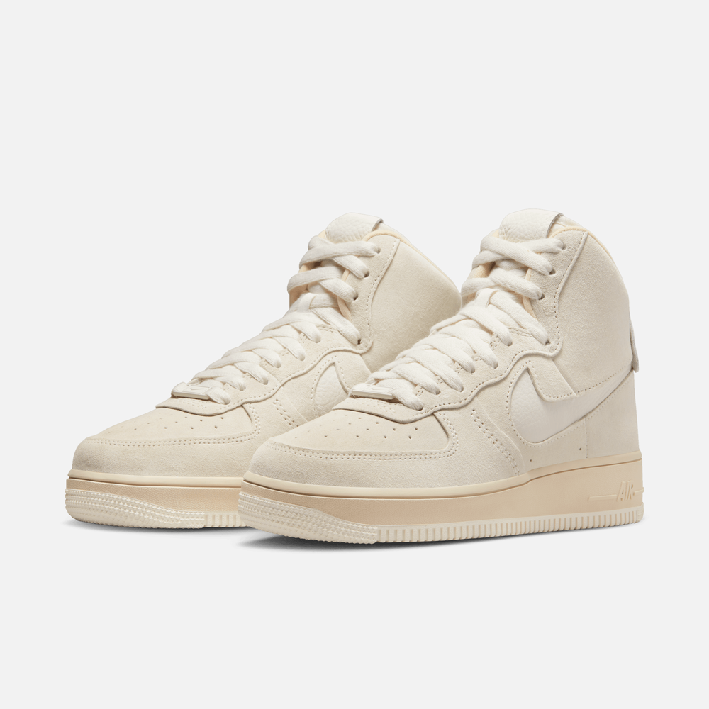 WMNS) Nike Air Force 1 High Sculpt 'White Pale Vanilla' DV7454-100 - KICKS  CREW