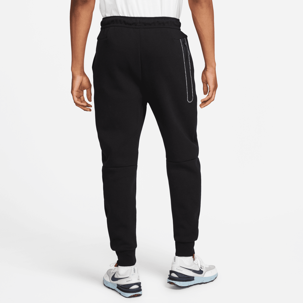 Nike Tech Fleece Reimagined Loose Fit Open Hem Sweatpants Black