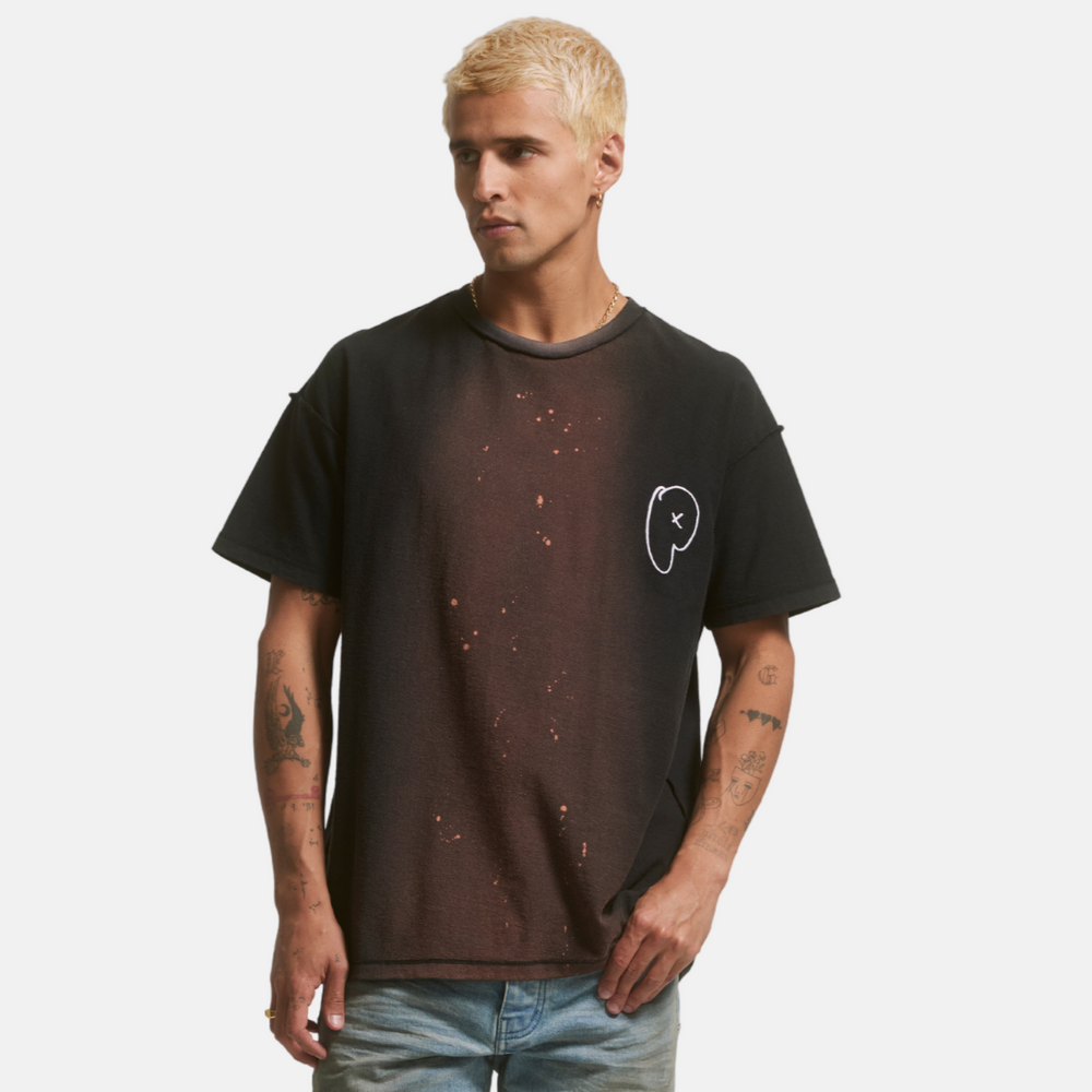 Purple Brand Textured Jersey Inside Out Tee Burnout – KANOPY