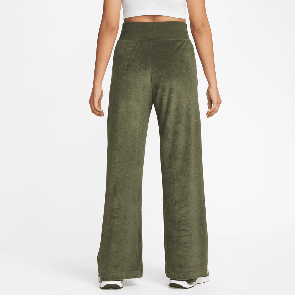 Nike Sportswear Women's Green Oversized High-Waisted Pants – Puffer Reds