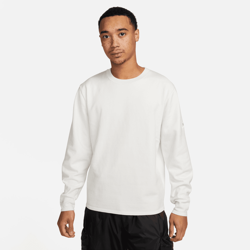 Nike Sportswear Therma-FIT ADV Tech Pack Men's White Engineered Tech Fleece Crew