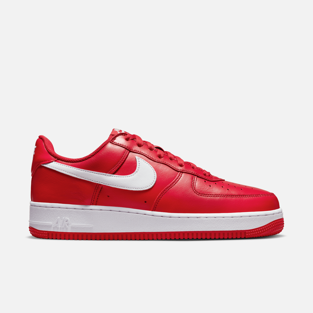 Nike Air Force 1 Low '07 LV8 'Plaid' White/University Red DV0789