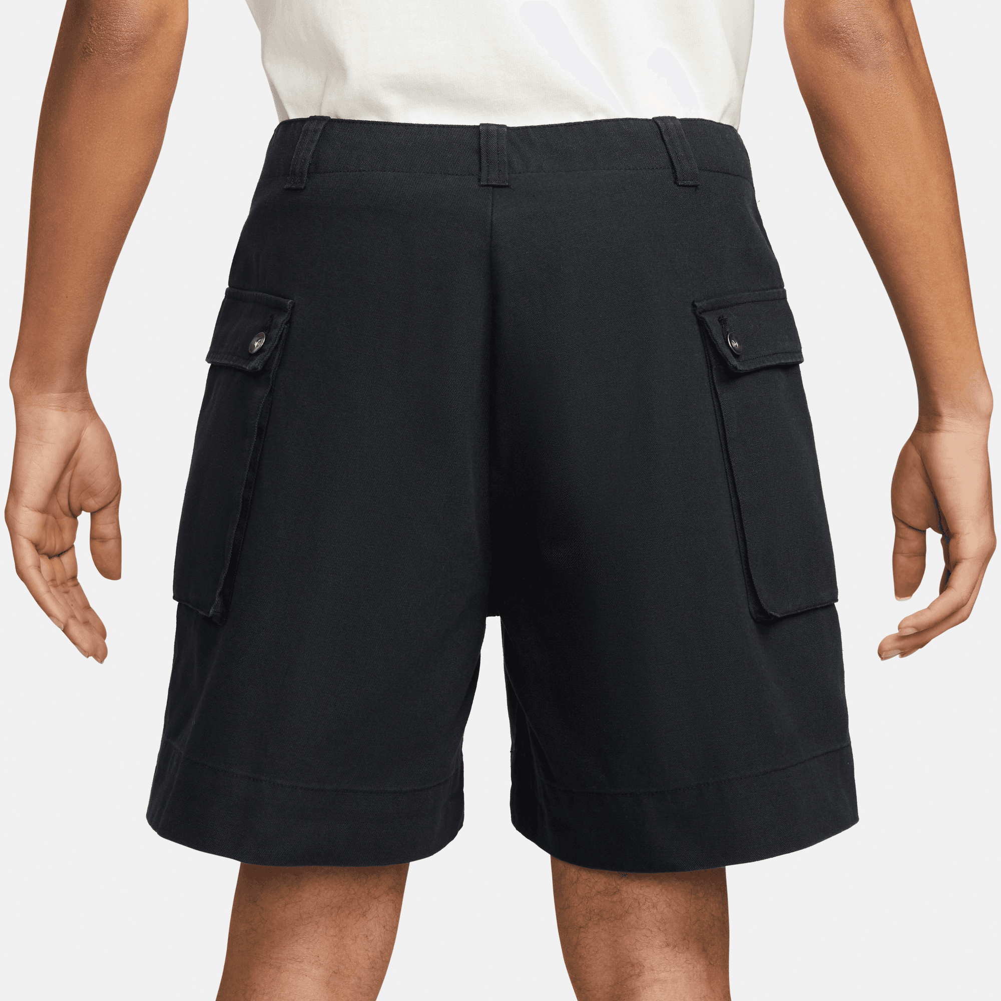 Nike Life Men's Woven P44 Black Cargo Shorts