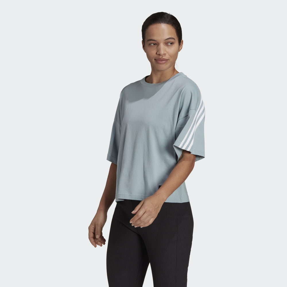 Adidas Essential T-Shirt Orbit Grey Puffer Reds 