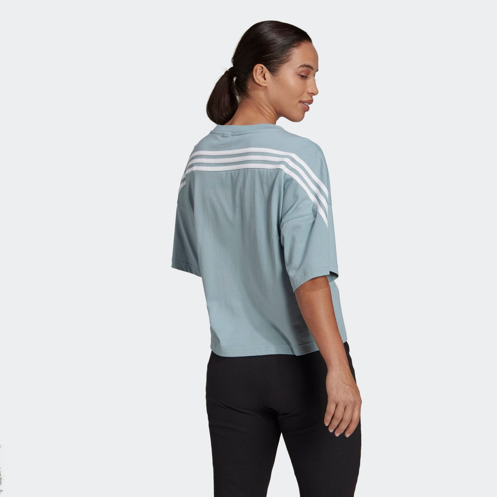 Adidas Essential T-Shirt Orbit Grey - Puffer Reds