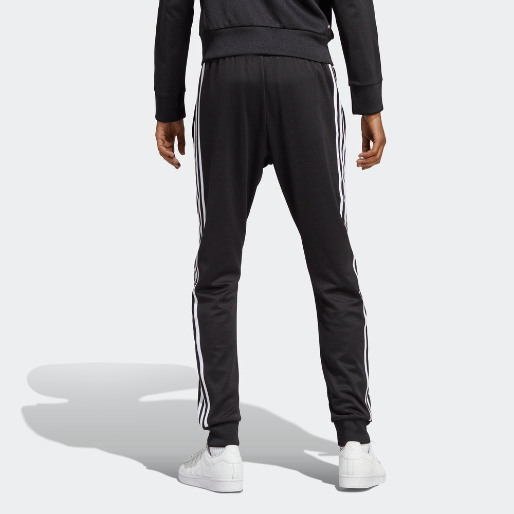 Adidas Trefoil Essentials Cargo Pants Black - Puffer Reds