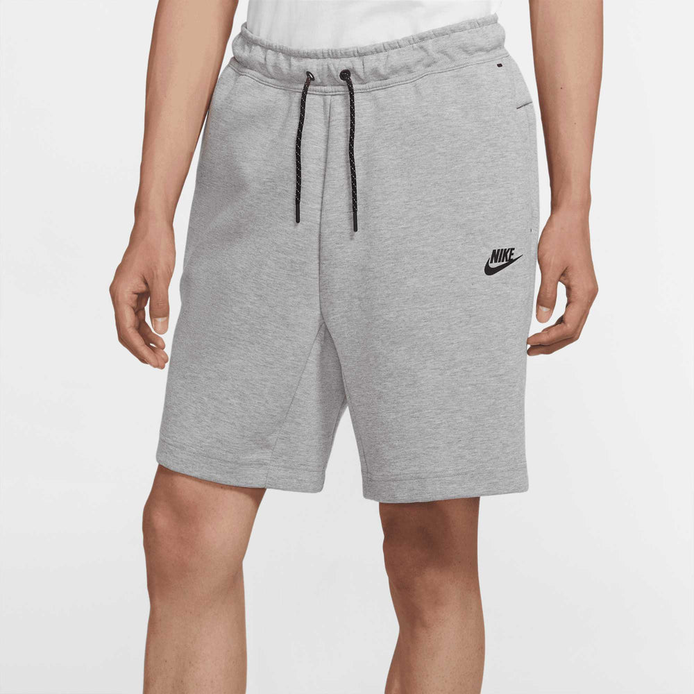 Nike Sportswear Grey Tech Fleece Shorts – Puffer Reds