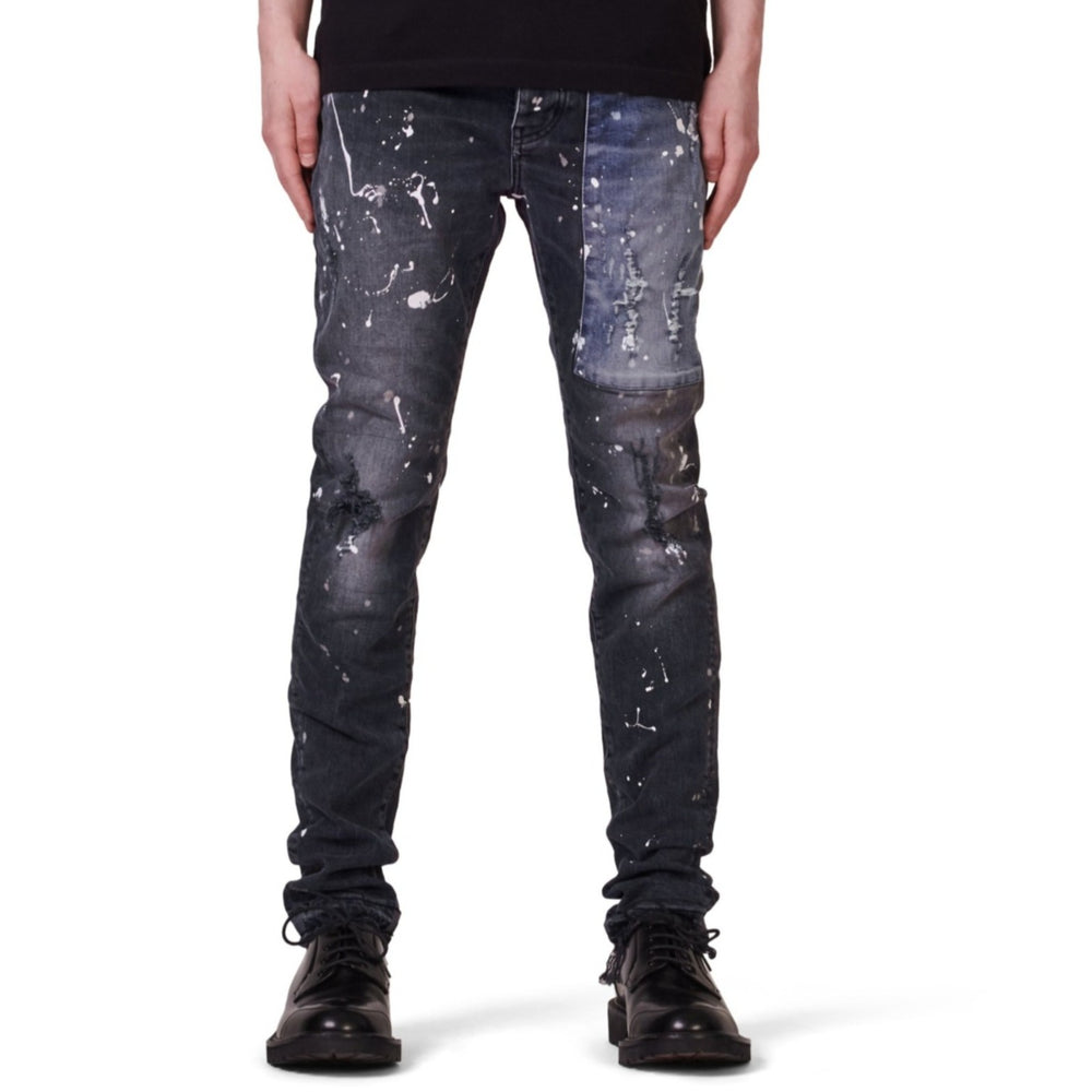 Purple Brand Reverse Grey Dirty Repair Jeans – Puffer Reds