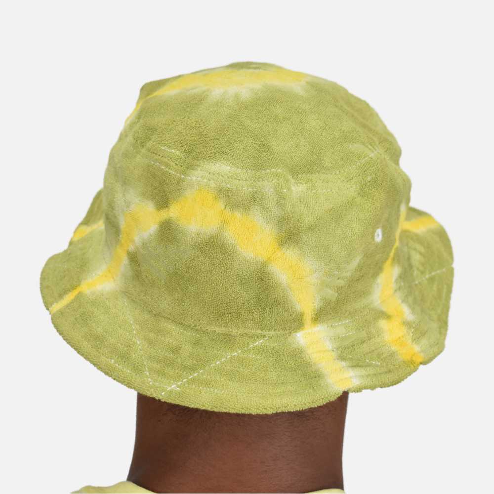 Men's Kangol Olive Green Terry Cloth Bermuda Bucket Hat