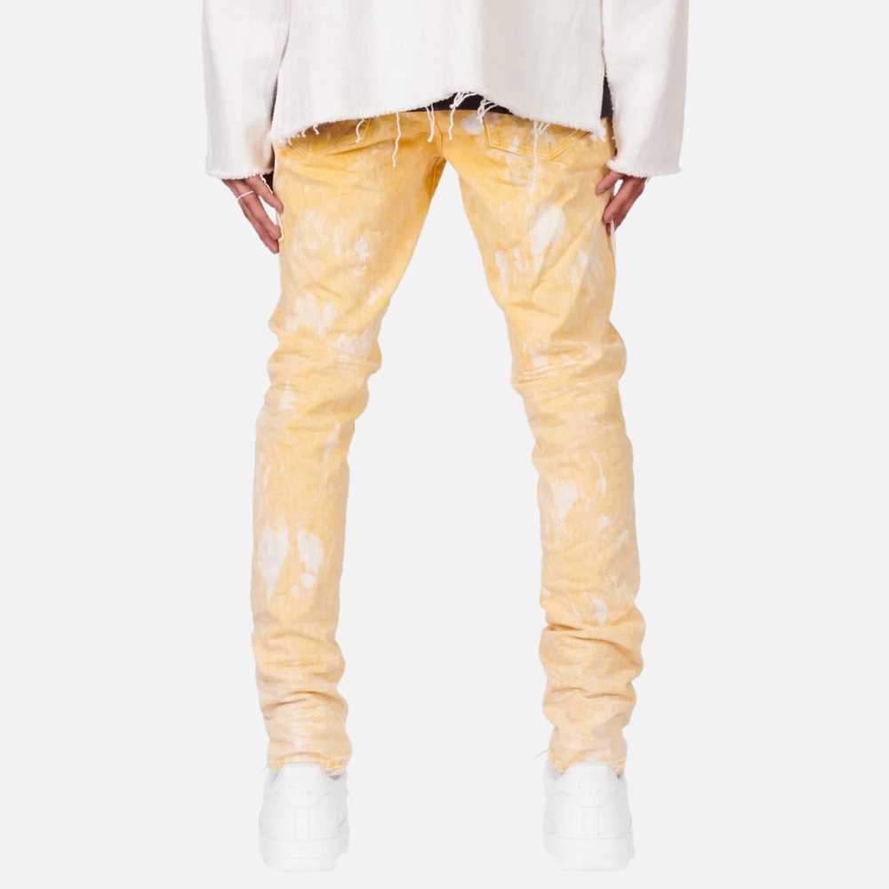 Purple Brand Monogram White Film Jeans – Era Clothing Store