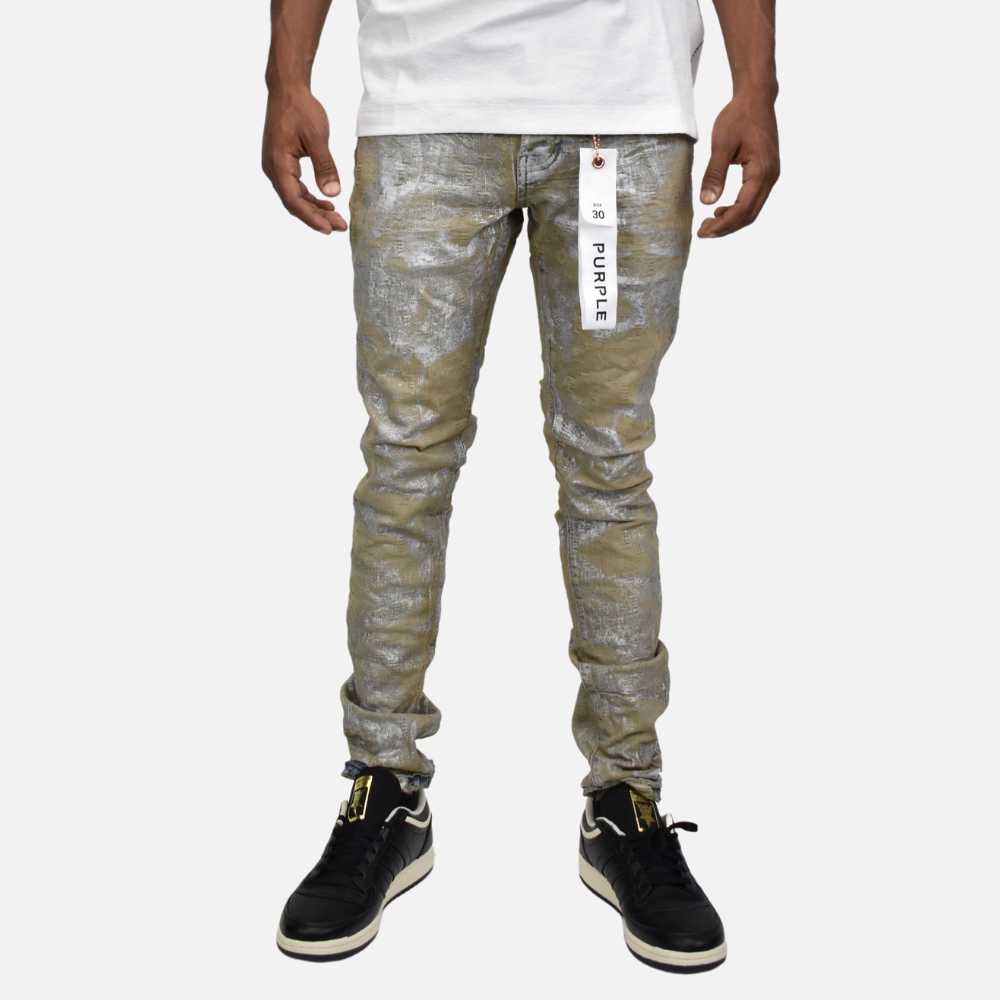 Purple Brand Monogram Black Flock Jeans – Era Clothing Store