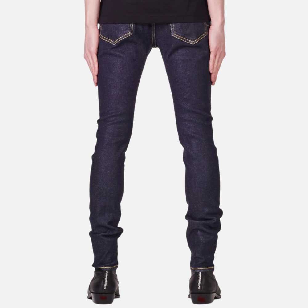 Purple Brand, Jeans, Purple Jeans P00 Black Metallic Silver Size 38