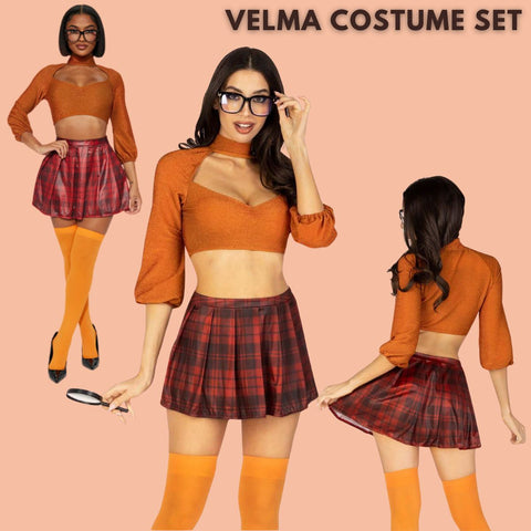Velma Costume Set