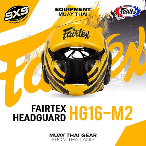 Fairtex Muay Thai Headgear Collection