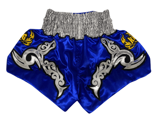 Top King Muay Thai Shorts TKTBS-046 Blue - SUPER EXPORT SHOP