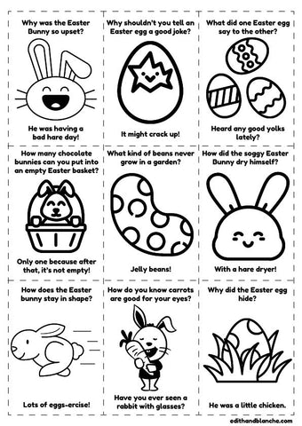 Easter Jokes Print Out
