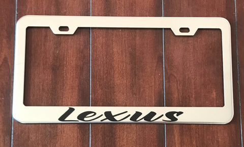 Custom License Plate Frames