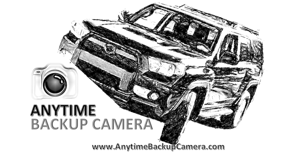 Front Parking Camera / Universal Rear View Backup Camera (Model: UFBCAM1)
