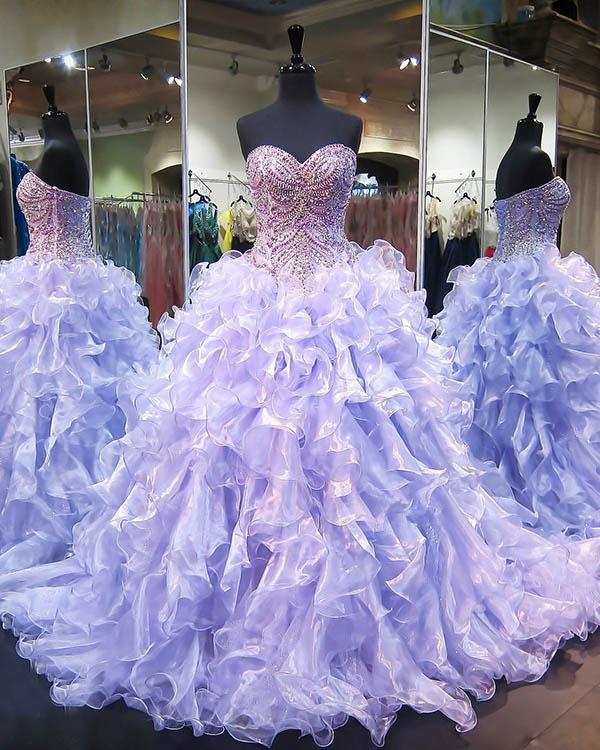 lilac quinceanera