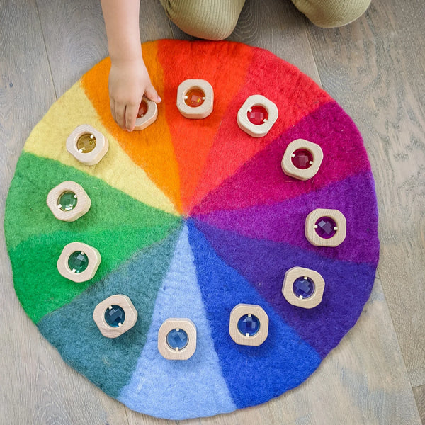 Goethes colour wheel