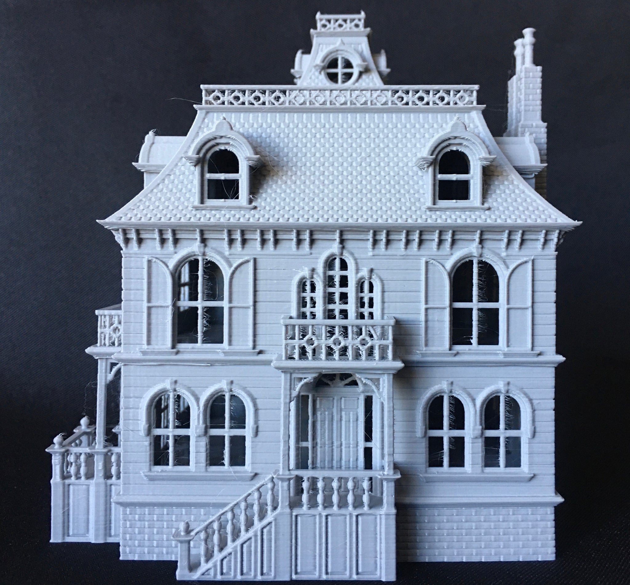 miniature halloween houses