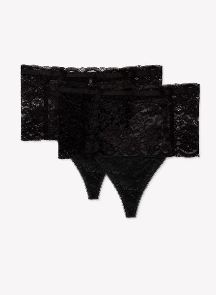 Smart & Sexy Women's Lace High-Waisted Cheeky Panty Style-SA905