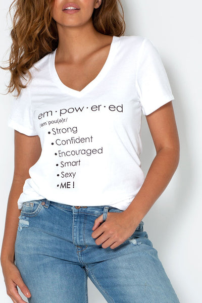 Smart & Sexy Women's Oversized Graphic V-Neck Sleep Shirt, Edward Green  (Lets Skip Today), Medium