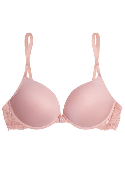 Add 2 Cup Sizes Push-Up Bra  In The Buff Lace – Smart & Sexy