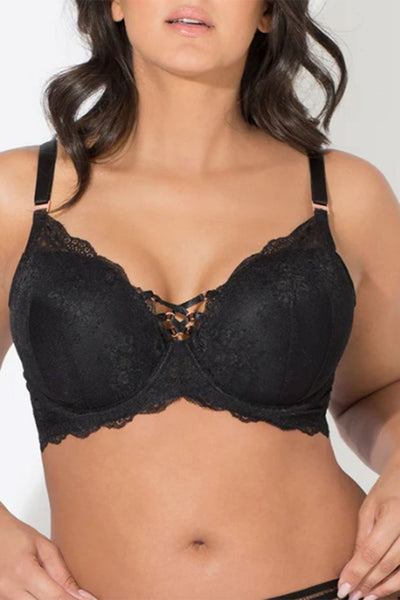 Smart & Sexy Smooth Lace T-shirt Bra Black Hue W/ Ballet Fever (smooth  Lace) 40ddd : Target