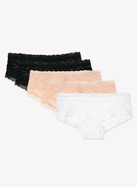 Smart & Sexy Women's Lace High-Waisted Cheeky Panty Style-SA905