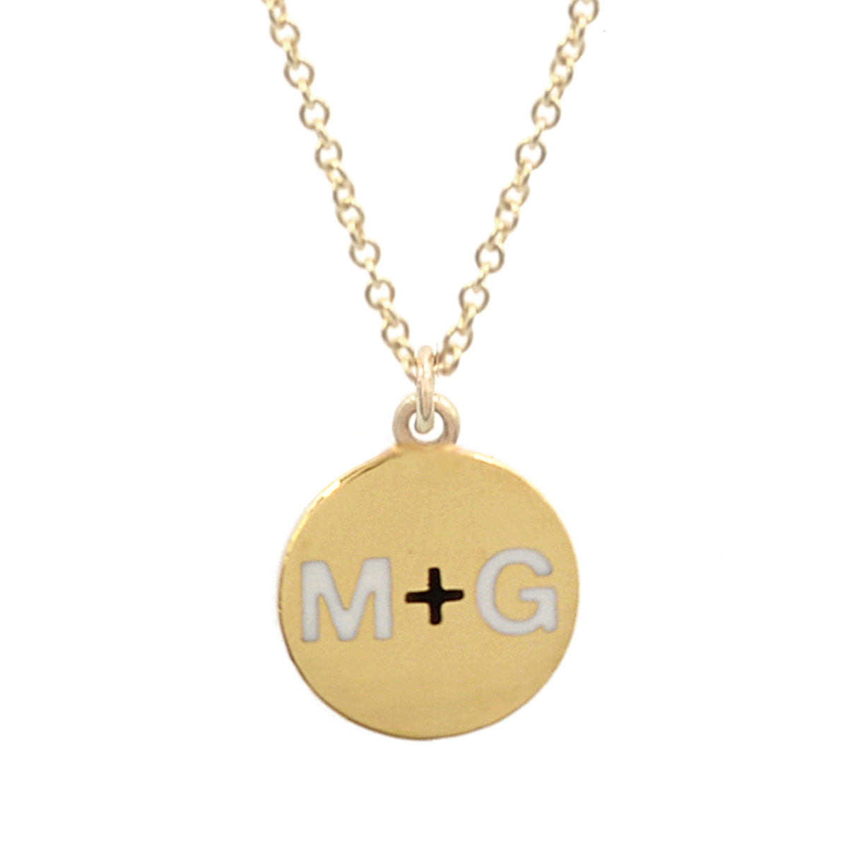 Letter Charm, Initial Necklace Pendant