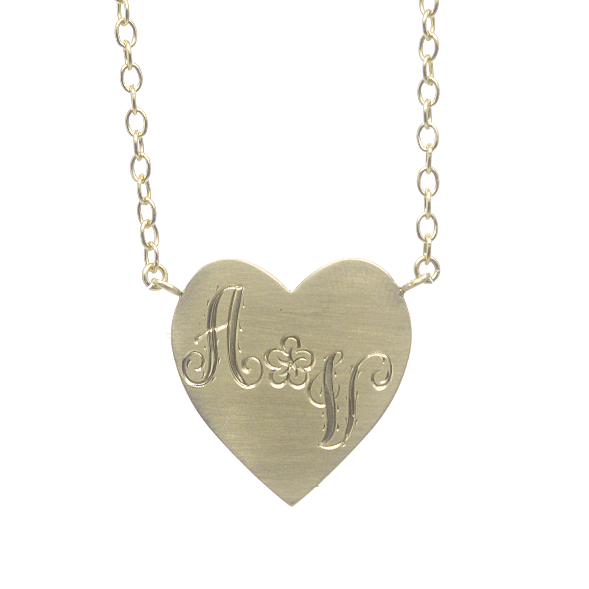 HEART OF GOLD ENGRAVABLE CHARM