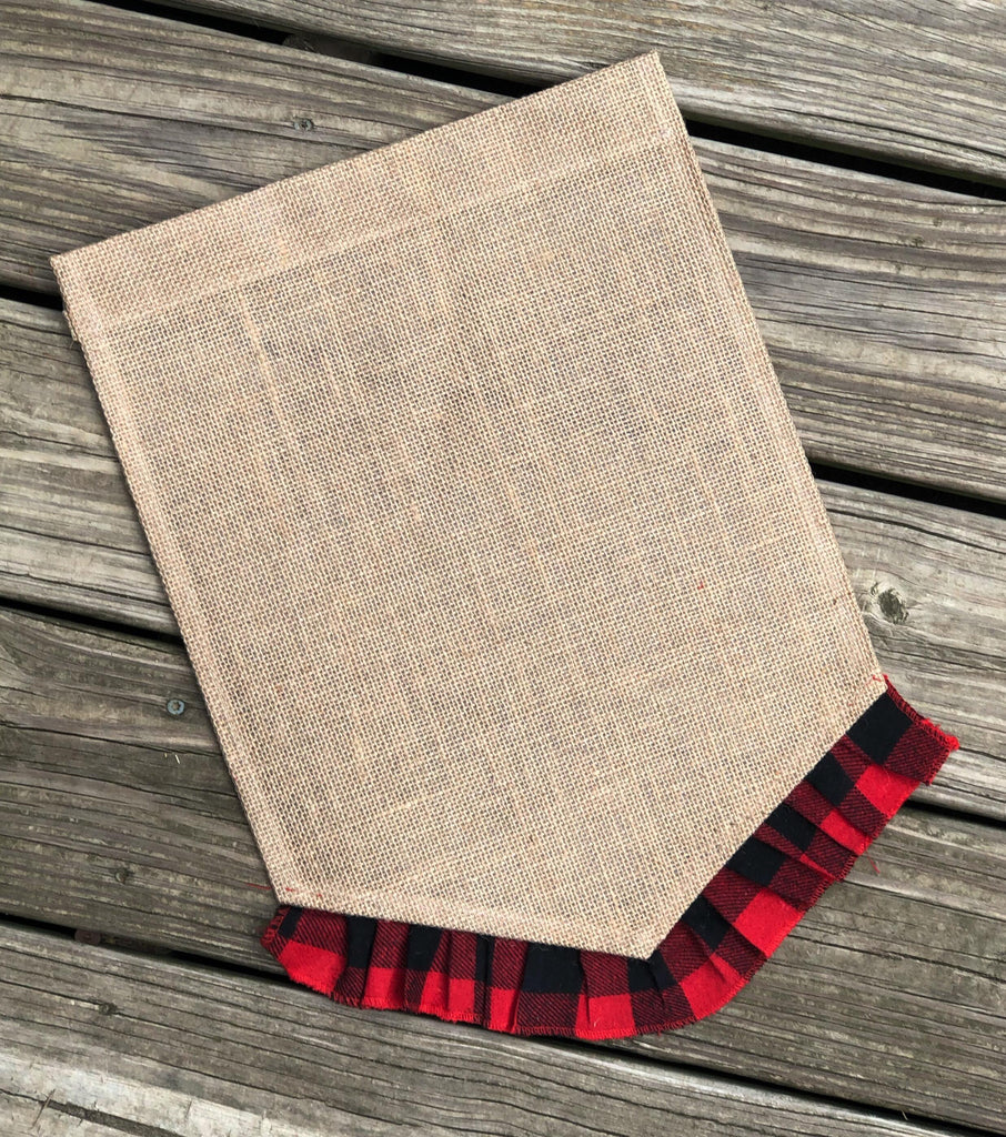 Plaid Ruffle Pillow Covers - Blanks Outlet