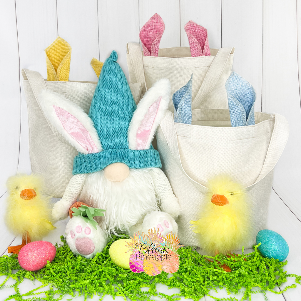 PRE- Sale Blank Sublimation Easter Bunny Bags – Bradshaw Blanks
