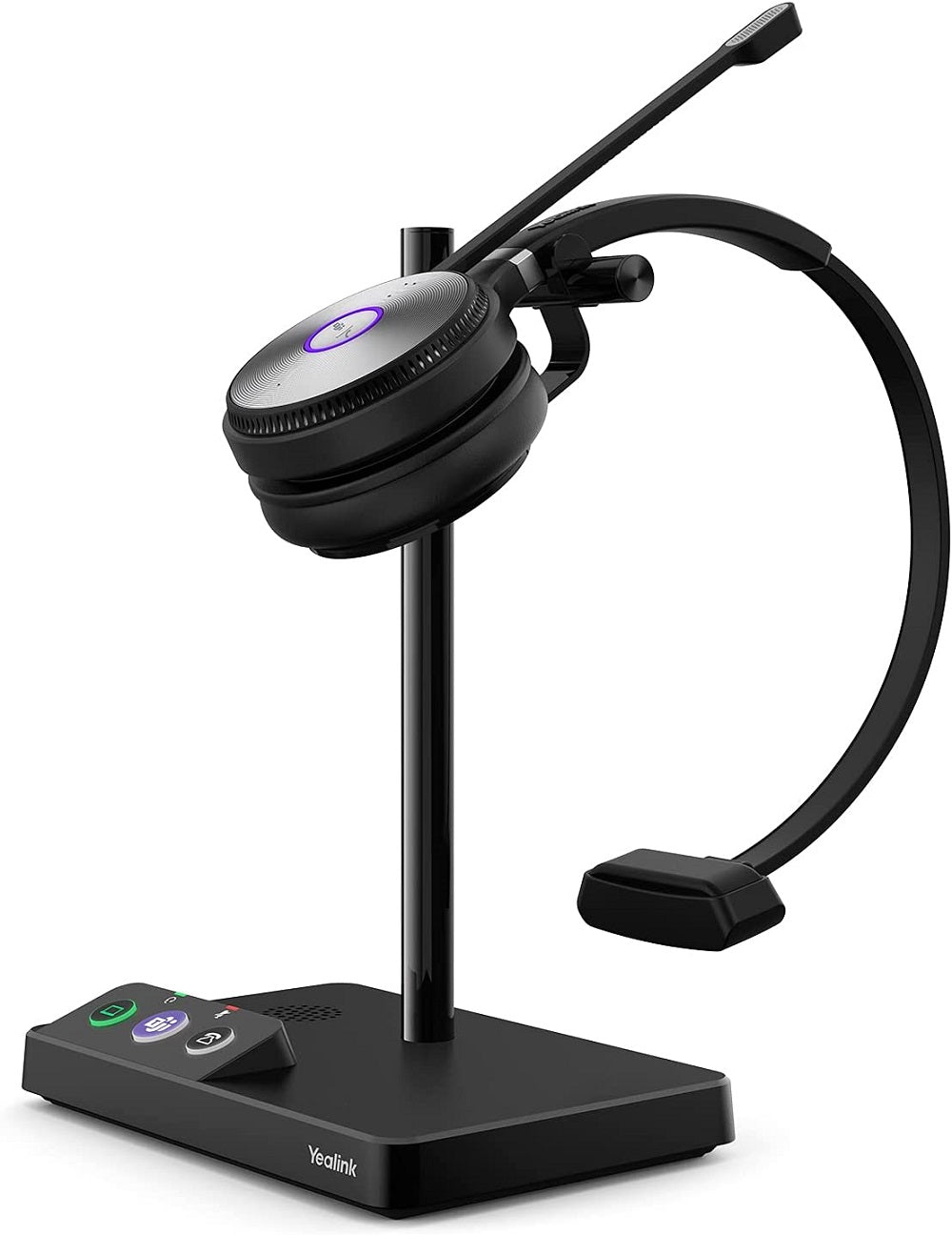 Yealink WH62 Mono Teams Wireless Noise Canceling Headset - Black (New)