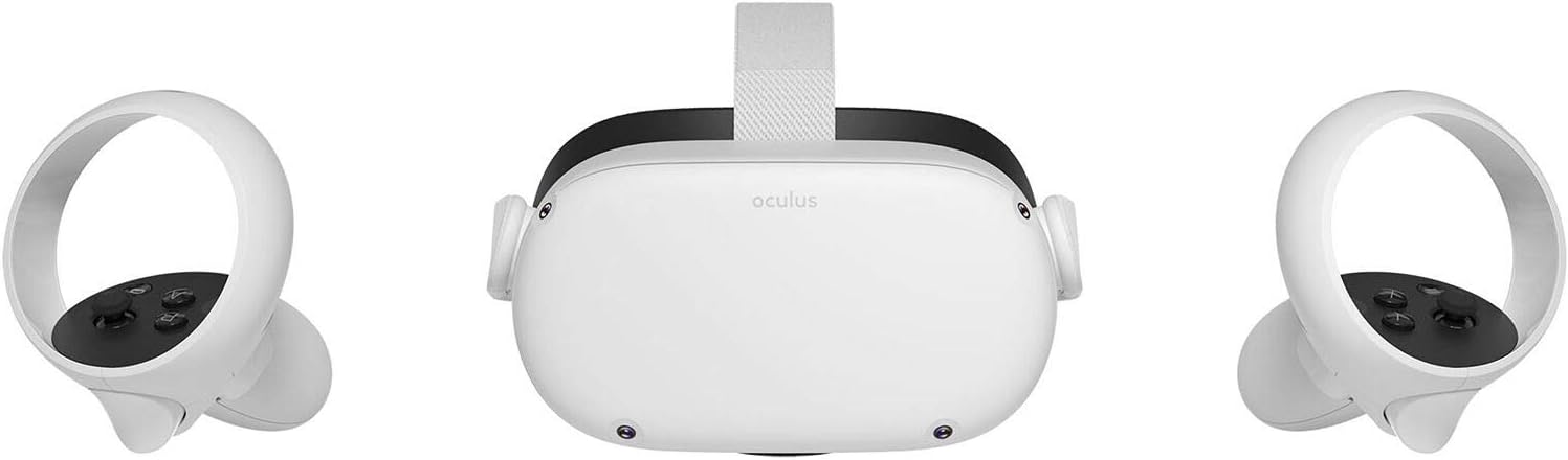 Oculus Quest 2 Advanced All-In-One Virtual Reality Headset - 128GB - White (Pre-Owned)