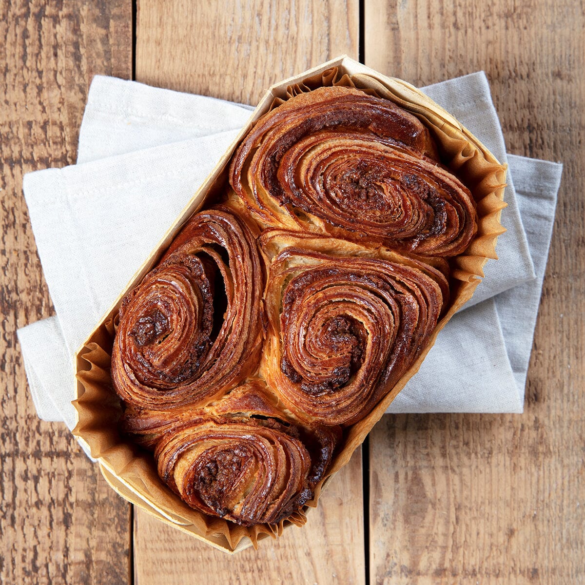 Brioche feuilleté spéculoos 