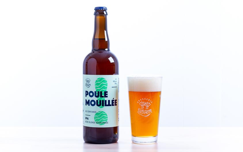 Bière IPA - Poule Mouillée - 6,5° 