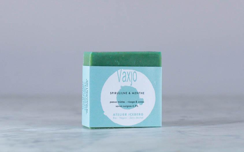 Savon Växjö - Peaux mixtes menthe spiruline 