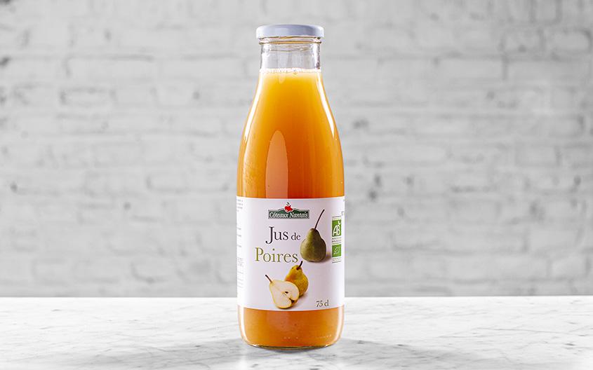 Jus de poires bio 