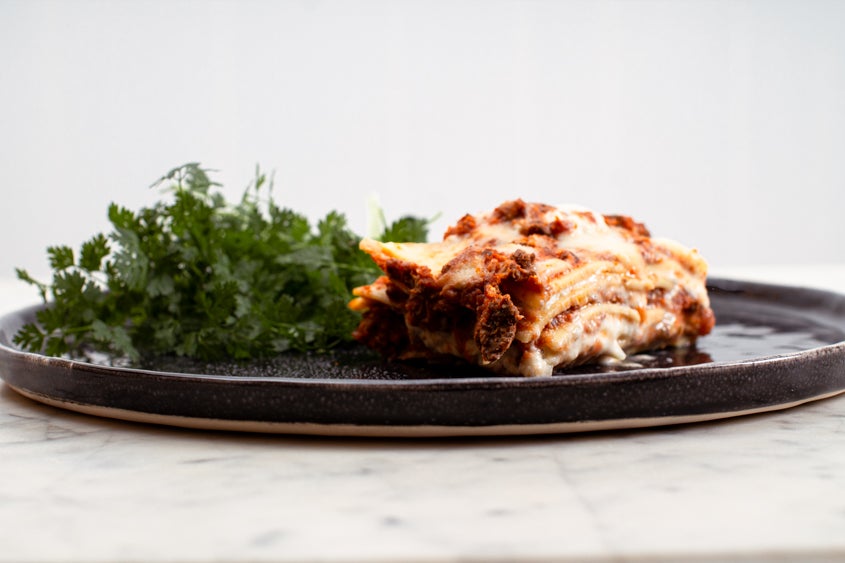 Lasagnes au ragù de boeuf 