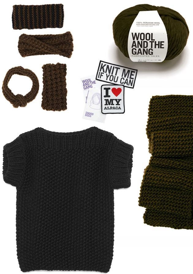 Wool and the Gang Fall Knitting Kits at Homewerx 