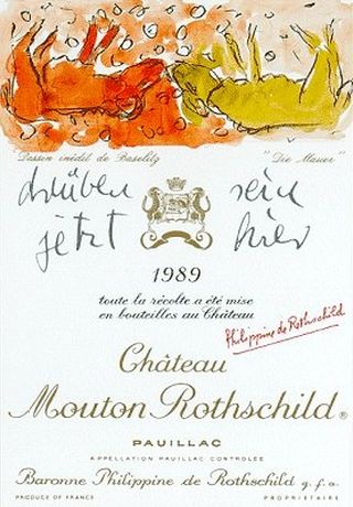 1989 Chateau Mouton Rothschild (€ 660 /l)
