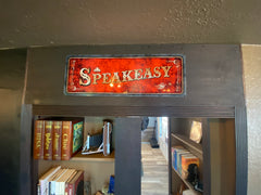 Speakeasy Secret Bookshelf Entrance