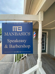 ManBasics Speakeasy Barbershop in Old Town Spring