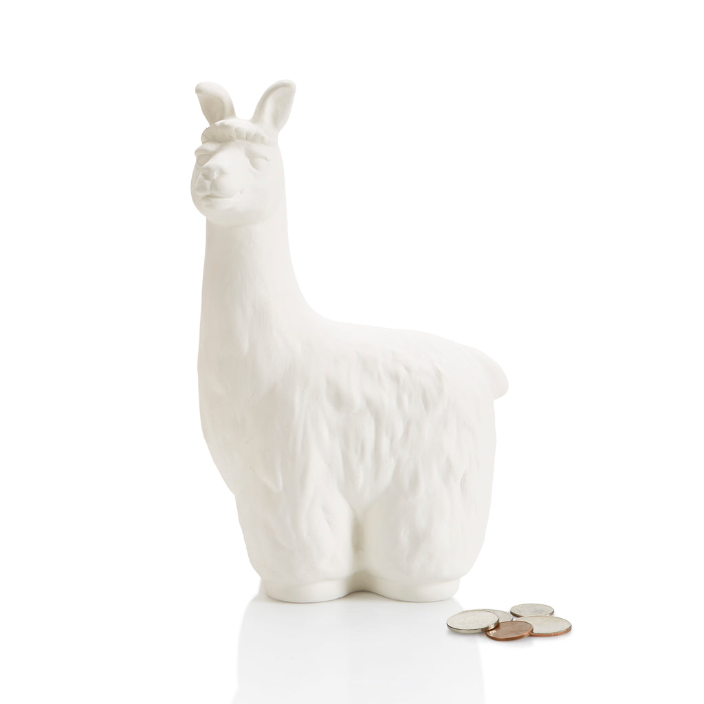 10" Llama Biggy Bank