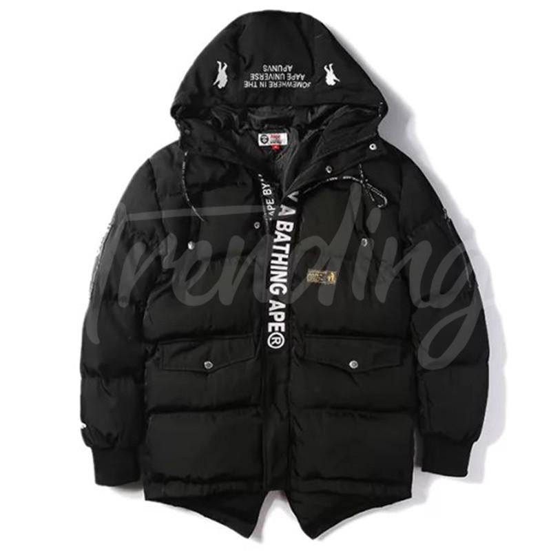 bathing ape winter coat