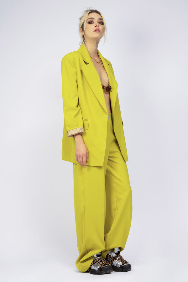 Yellow Womens Readymade Blazers - Buy Yellow Womens Readymade Blazers  Online at Best Prices In India | Flipkart.com